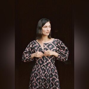 Christy Dawn Anastasia Dress in Night Rose Lattice